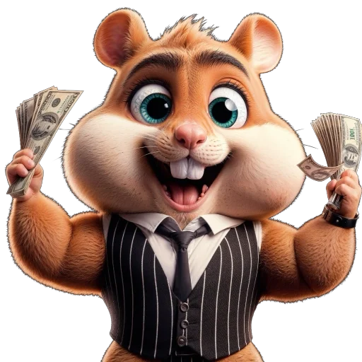 Стикер leohamster - 1