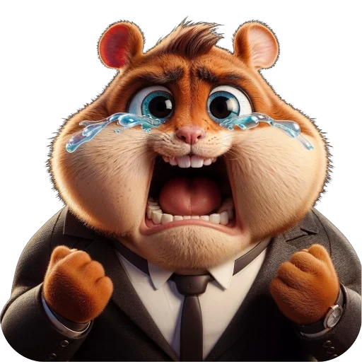 Стикер leohamster - 1