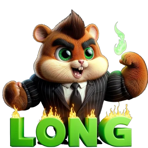 Sticker leohamster - 1