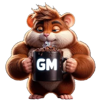 Sticker Хомяк Leo  @HOMAFROMSPB - 4