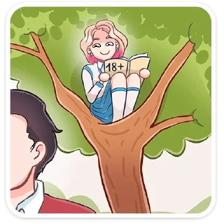 Sticker Лера без надписей @stickers_vk - 4