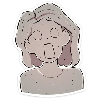 Sticker Лера без надписей @stickers_vk - 8