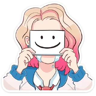 Sticker Лера без надписей @stickers_vk - 7