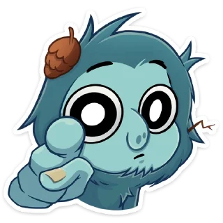 Sticker Леший от @TgSticker - 1