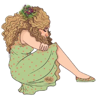 Стикер Forest Fairy @stickersb2b - 2