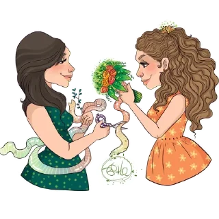 Стикер Forest Fairy @stickersb2b - 1