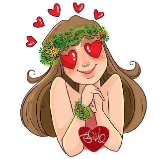 Стикер Forest Fairy @stickersb2b - 3