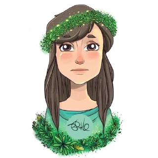 Стикер Forest Fairy @stickersb2b - 7