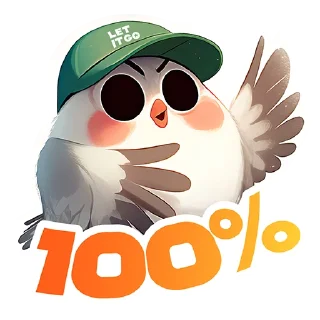 Sticker работнички @letitgoagency - 11