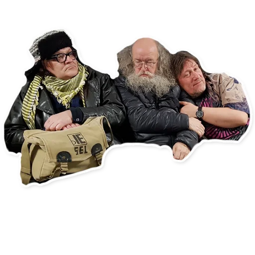 Sticker Летов в тайге - 0