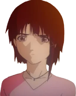 Sticker let's all love Lain - 6