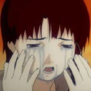 Sticker let's all love Lain - 1