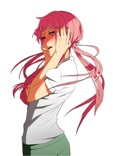 аниме мультфильм человеческое лицо