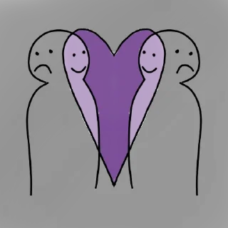 Sticker luv that makes u suffer - 9