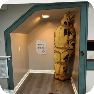 Стикер FnаFеЦ @RozKitBot - 2