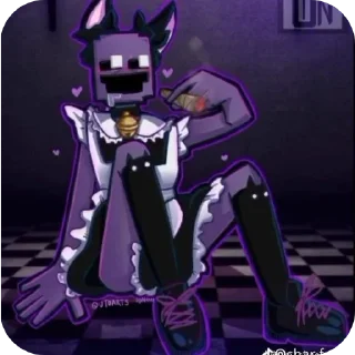 Стикер FnаFеЦ @RozKitBot - 3