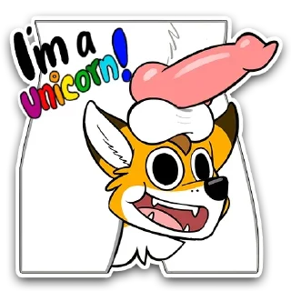 Стикер Foxbrush Tailhole (NSFW Foxbrush Tailwag) - 4