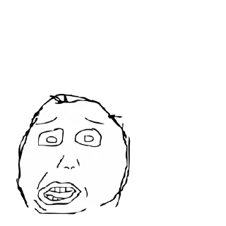 Sticker Memecyte Rage @memecyteBot - 1