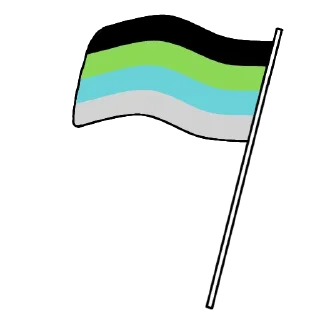 Sticker Флаги лгбтк+ - 3