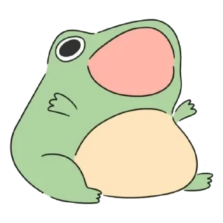 Sticker ляgushka - 3