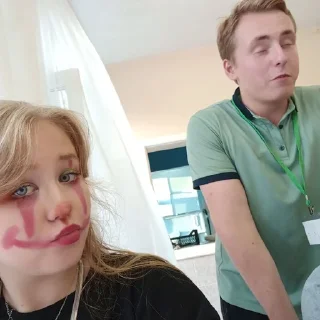 Стикер аэаэм - 9