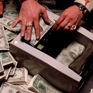 Sticker Лицо со шрамом от @nvsti - 5