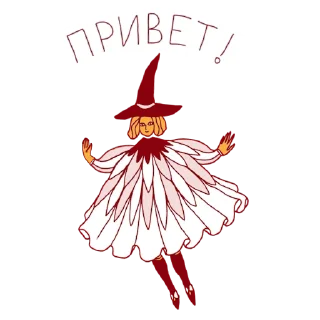 Sticker феечка_вжух - 3