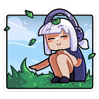 Sticker Сирень :: @stickroom - 9