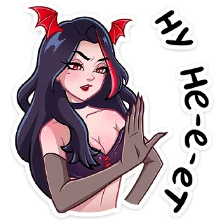 Sticker Лилит 2 @Nyasticks - 5