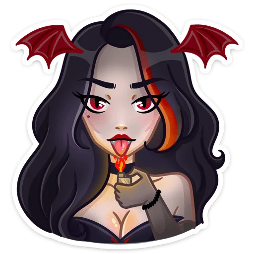 Стикер Лилит (@TgSticker) - 3