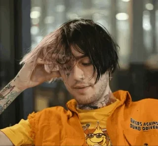 Sticker Lil Peep :by @freak_0808 - 3