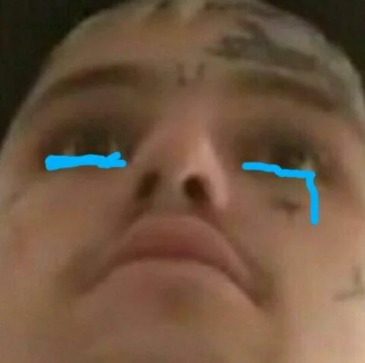 Стикер муд: lil peep by @fStikBot - 9