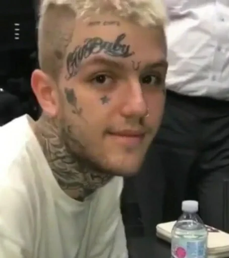 Стикер муд: lil peep by @fStikBot - 0