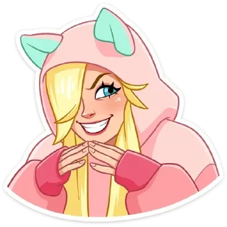 Стикер Лина @anime4_arts - 0