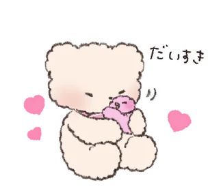 Sticker bear ୨୧ @softsticks - 4
