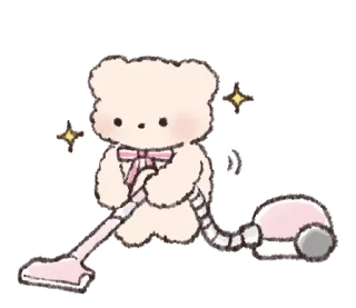Sticker bear ୨୧ @softsticks - 8