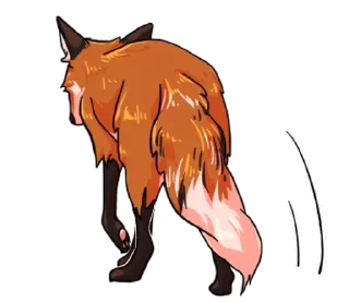 Стикер 狐狸毛茸茸  @SeanChannel - 10