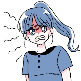 Стикер блю @drowndreams - 11