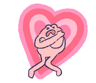 Стикер жабка @drowndreams - 5