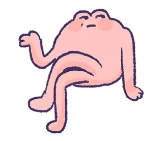 Стикер жабка @drowndreams - 10