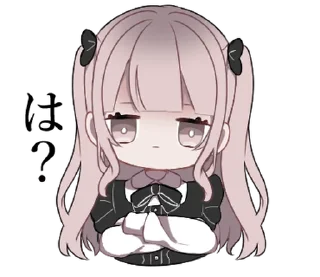 Sticker pink pigtails @menheraisgod - 3