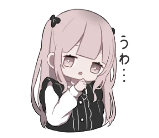 Sticker pink pigtails @menheraisgod - 10