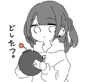 Стикер girl ♡ @softsticks - 8