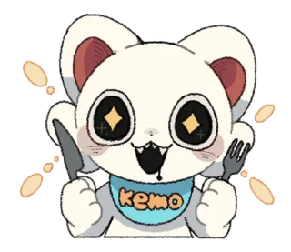 Стикер         ꒰  ྀི◞ ◟ ꒱  @mewsticks  ܀ ⊹ ˚ - 4