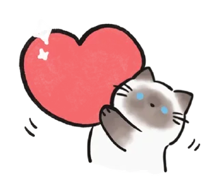 Стикер ૮꒰ ｡っ -｡꒱ఎ   ⃝@mewsticks ⊹  ◜ ♡  𝅭 - 2