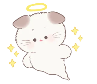 Стикер ૮ ˶ˆ꒳ˆ˵ ა ﹕ @mewsticks   ｡ ˚  ○ - 8