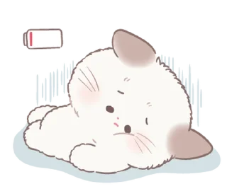 Стикер ૮ ˶ˆ꒳ˆ˵ ა ﹕ @mewsticks   ｡ ˚  ○ - 2