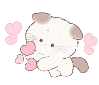 Стикер ૮ ˶ˆ꒳ˆ˵ ა ﹕ @mewsticks   ｡ ˚  ○ - 6