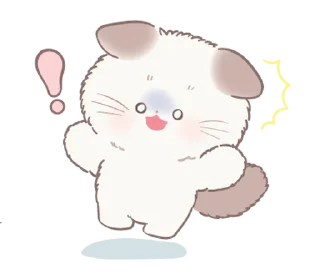 Стикер ૮ ˶ˆ꒳ˆ˵ ა ﹕ @mewsticks   ｡ ˚  ○ - 4