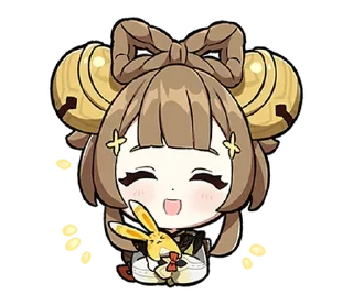 Sticker геншин ୨୧ @softsticks - 7